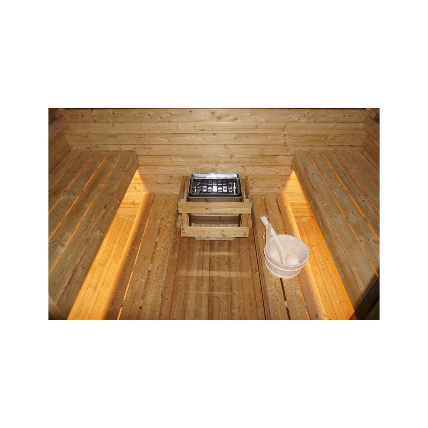DHARANI CUBE - Outdoor steam sauna for up to 6 people