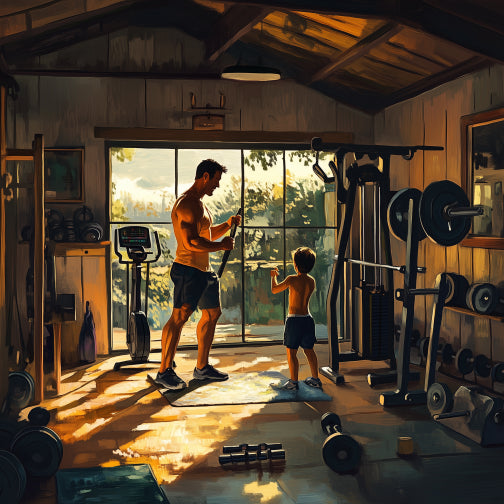 Raising Strength: Becoming the Dad Your Son Looks Up To