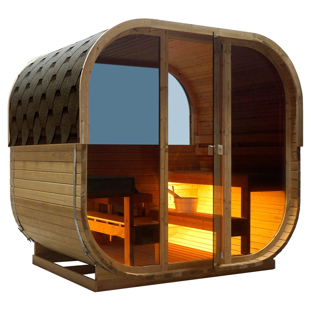 DHARANI CUBE - Outdoor steam sauna for up to 6 people