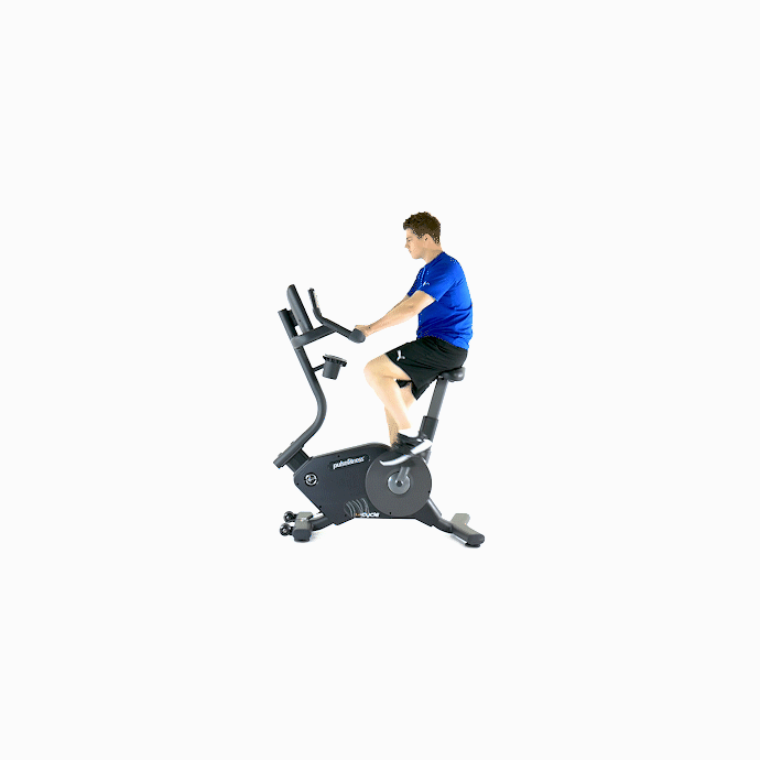 Pulse Fitness U-cycle – Upright Cycle 10.1" Console - My Health Sanctuary