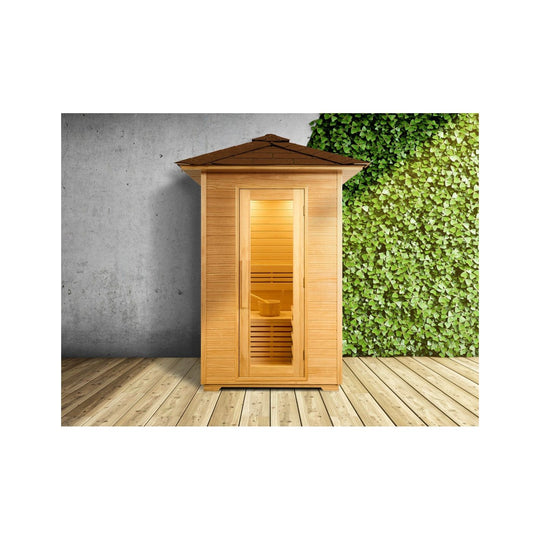 DHARANI S2 OUTDOOR - Outdoor steam sauna for 1 or 2 people