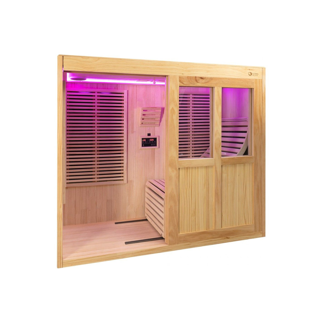 DHARANI S1 PLUS - Indoor carbon panel sauna for 1 person lying down