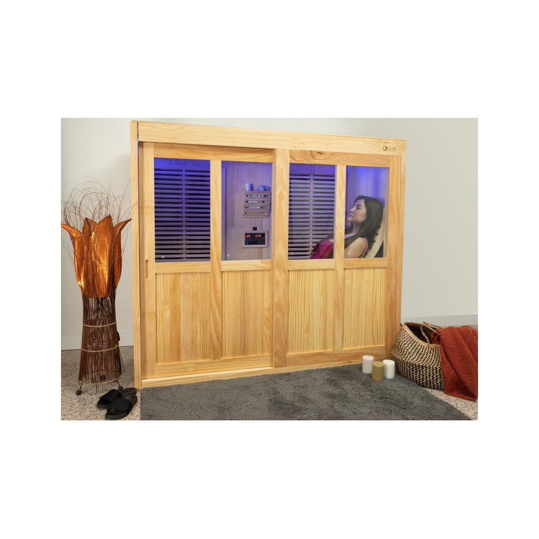 DHARANI S1 PLUS - Indoor carbon panel sauna for 1 person lying down