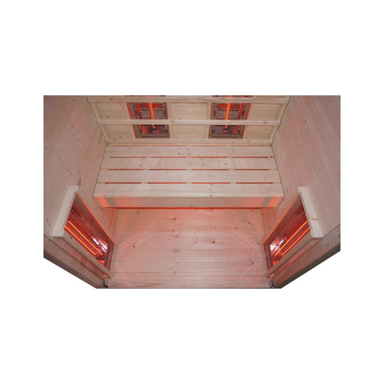 DHARANI S2 PLUS - Infrared indoor sauna for 1 or 2 people