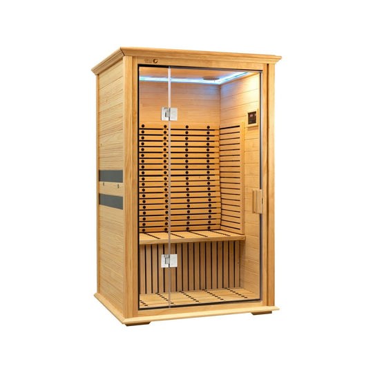 DHARANI S2 - Indoor carbon panel sauna for 1 or 2 people