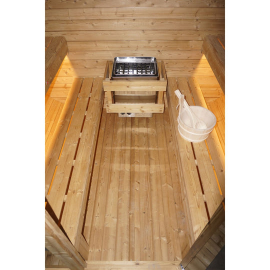 DHARANI CUBE - Outdoor steam sauna for up to 6 people