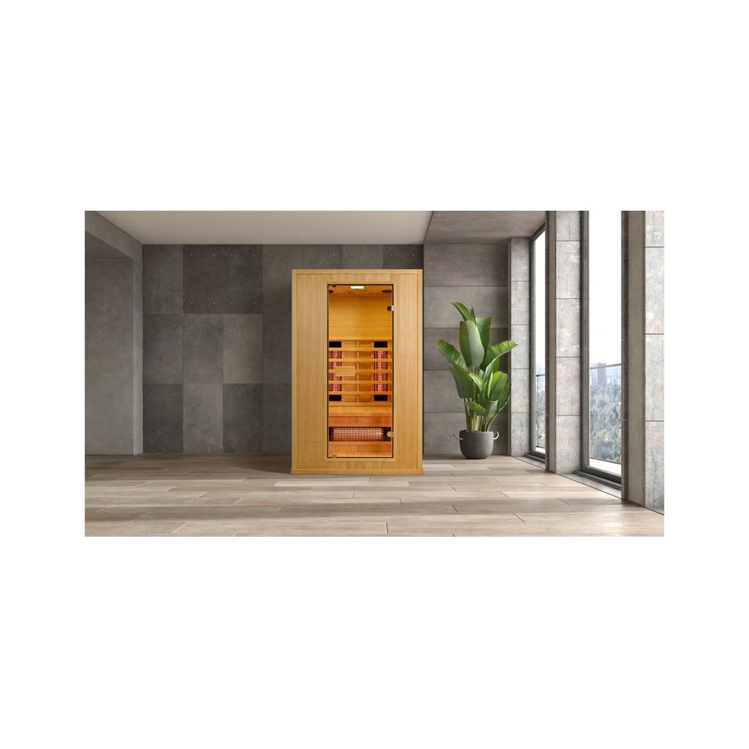 DHARANI S2 PREMIUM - Indoor infrared sauna for 1 or 2 people