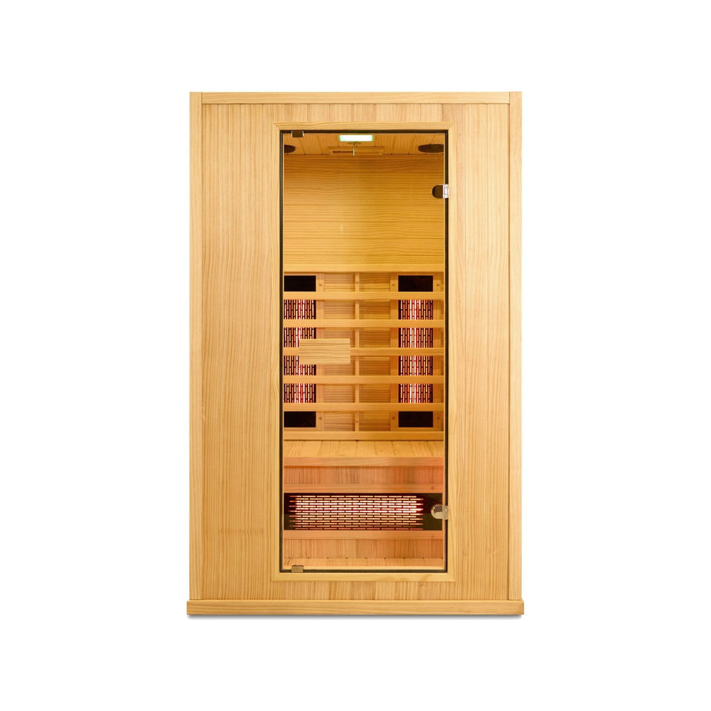 DHARANI S2 PREMIUM - Indoor infrared sauna for 1 or 2 people