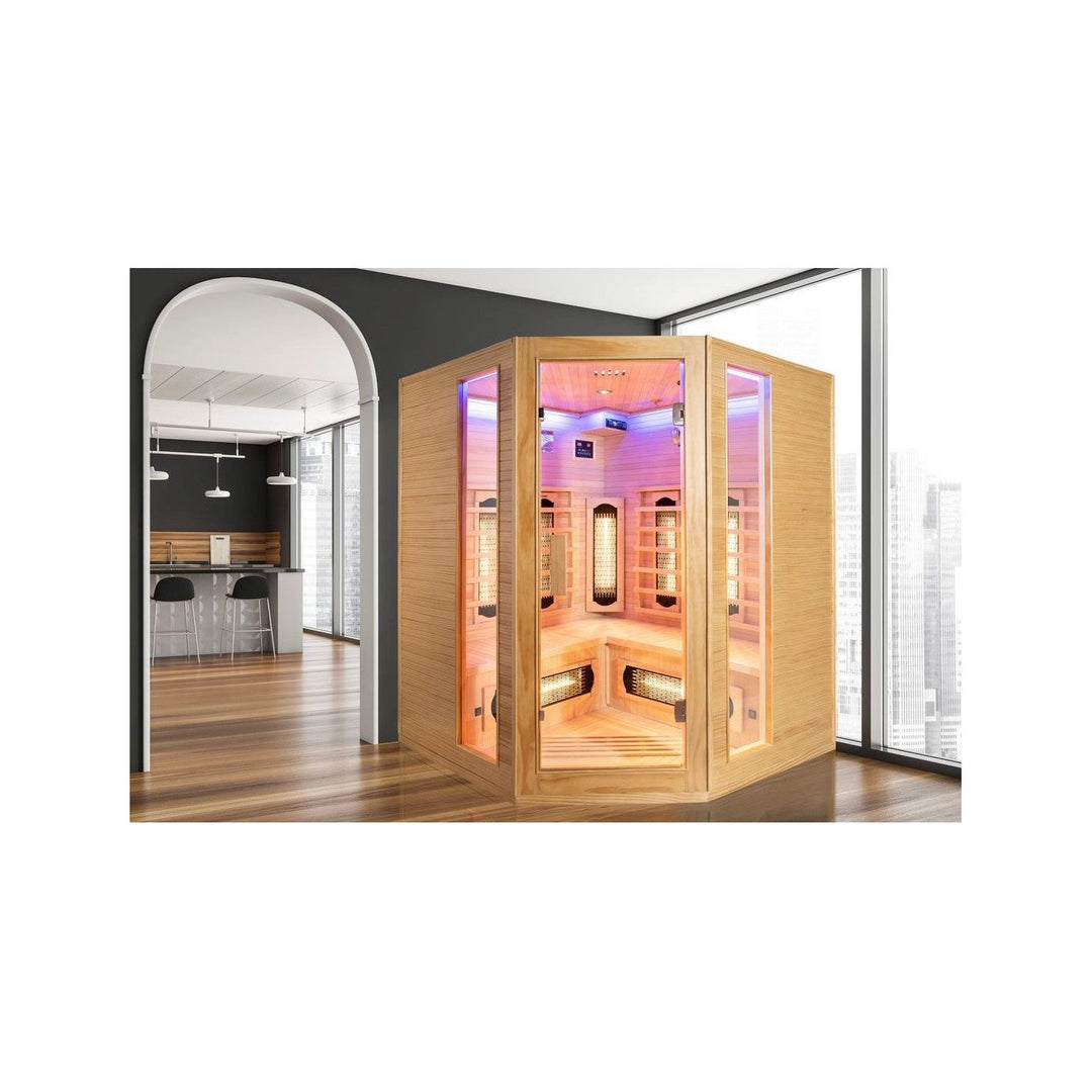 DHARANI S4 - Indoor infrared sauna for up to 4 people