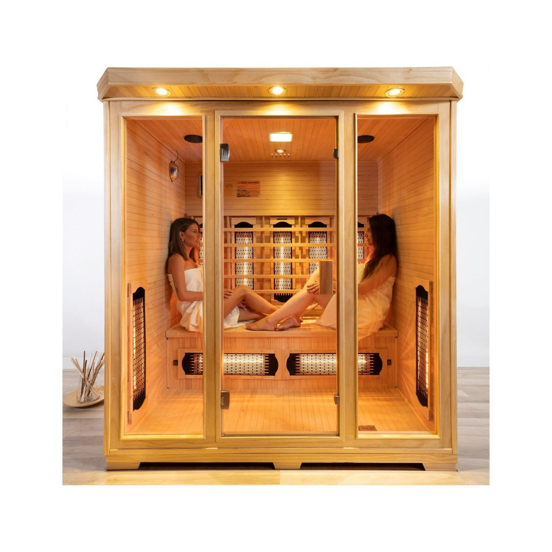 DHARANI S4 PLUS - Indoor infrared sauna for up to 4 people