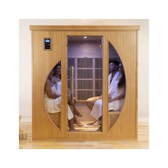 DHARANI S4 PREMIUM - Indoor carbon panel sauna for up to 4 people