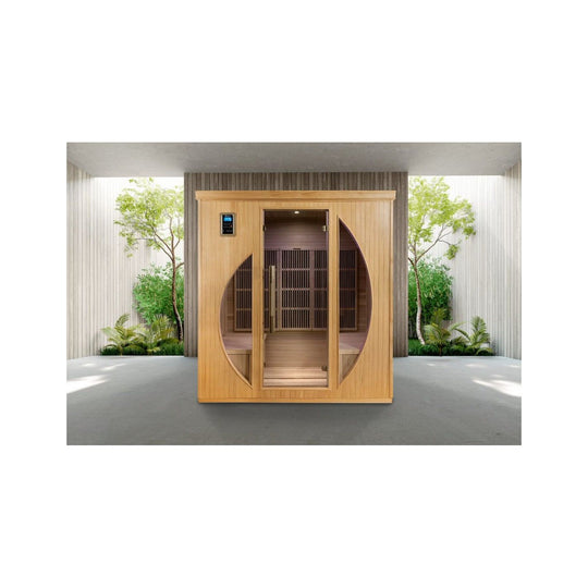 DHARANI S4 PREMIUM - Indoor carbon panel sauna for up to 4 people