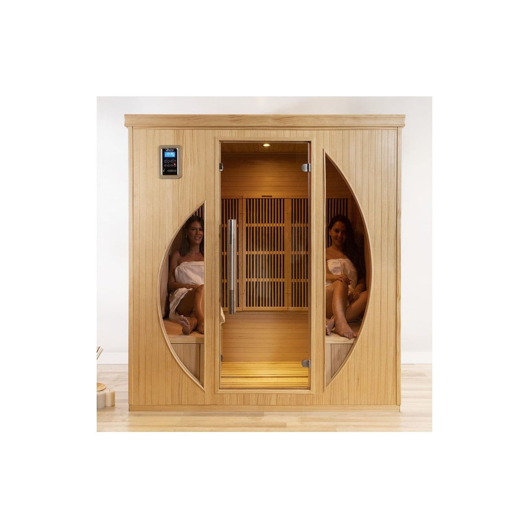 DHARANI S4 PREMIUM - Indoor carbon panel sauna for up to 4 people